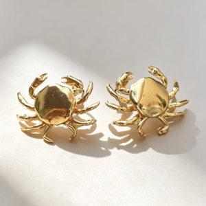 Celeste Crab Stud Earrings