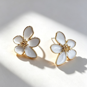 Camellia Stud Earrings