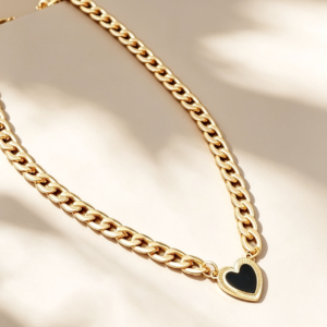Noire Heart Necklace