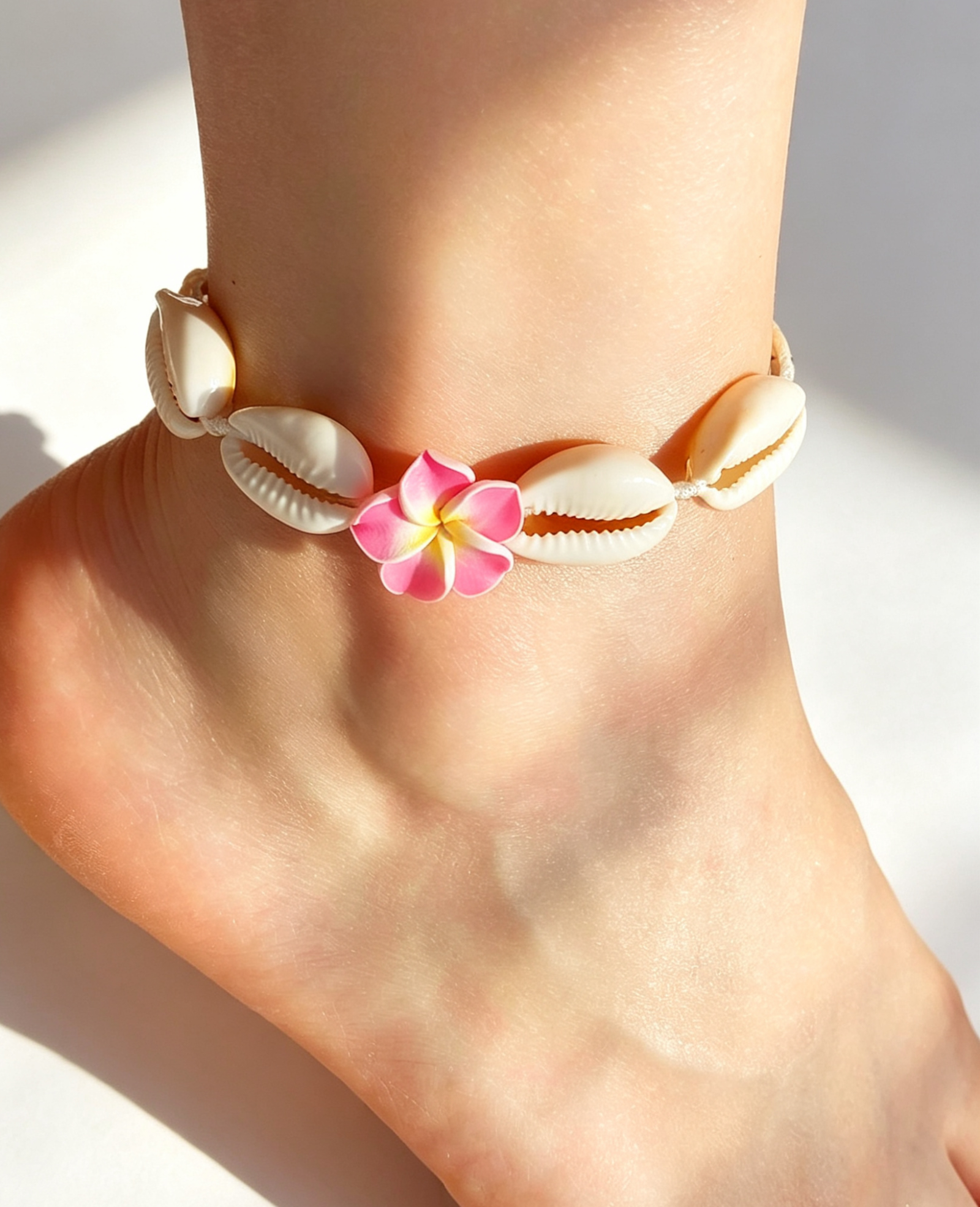 Seashell Flower Bracelet / Anklet