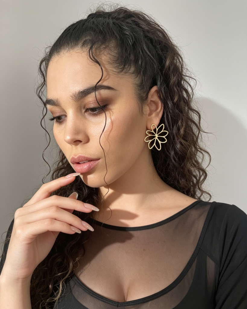 model-posing